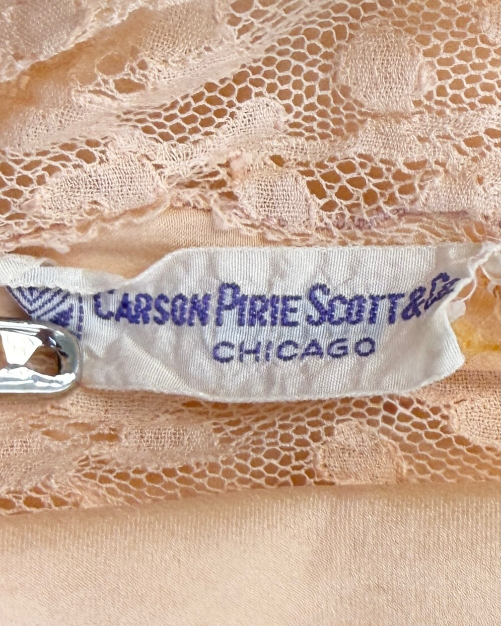 1930's Slice of Life Silk Slip Dress