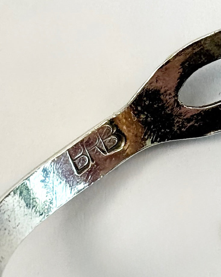Silver Sandcast Cuff Bracelet