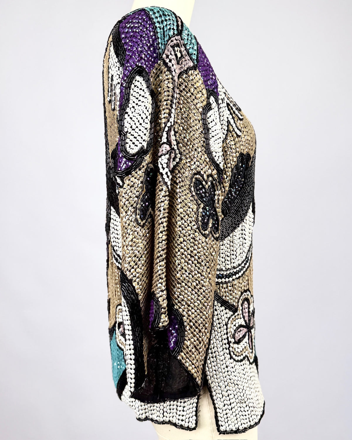 Jennifer George Sequin Blouse