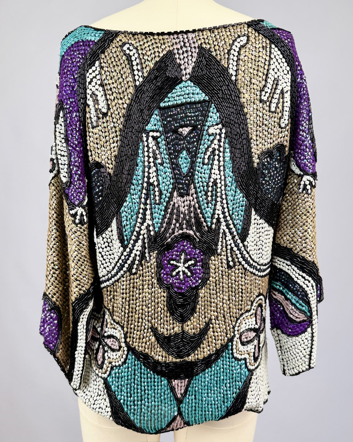 Jennifer George Sequin Blouse