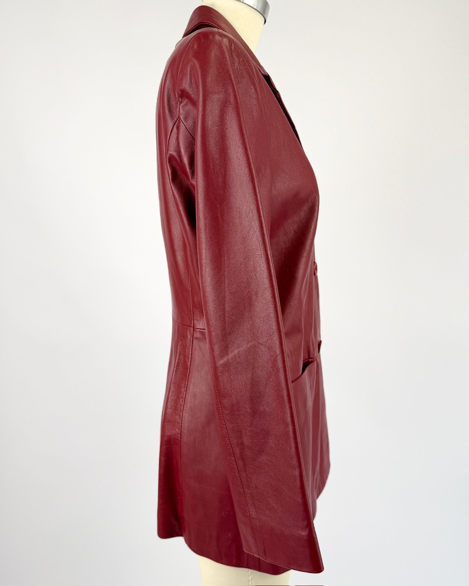 Cuoieria Fiorentina Italian Red Jacket