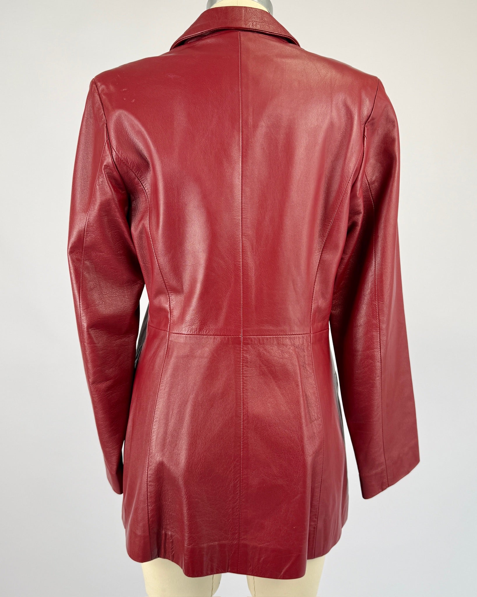 Cuoieria Fiorentina Italian Red Jacket