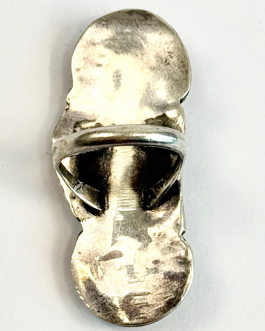 3 Stone Silver and Turquoise Ring