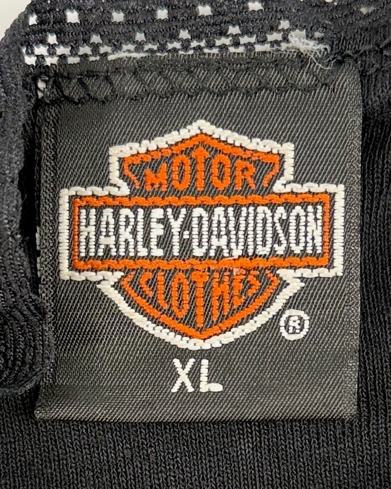 Harley 3D Emblem Black Lace Tank