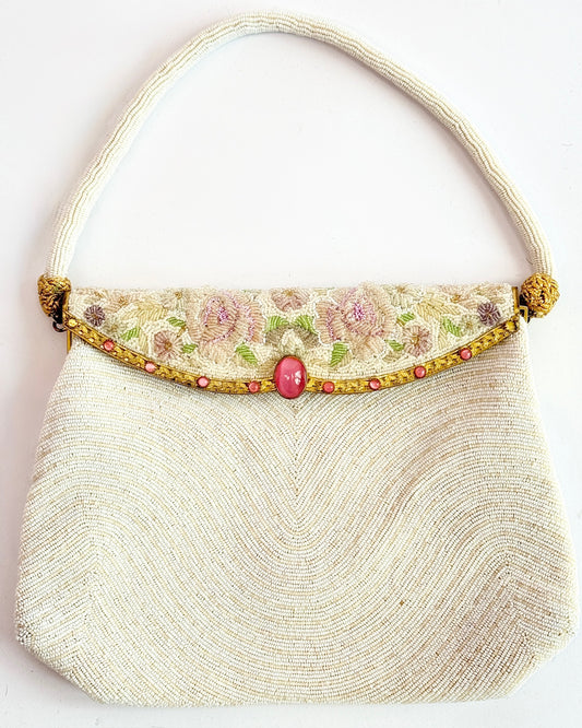 French Beaded Evening Bag