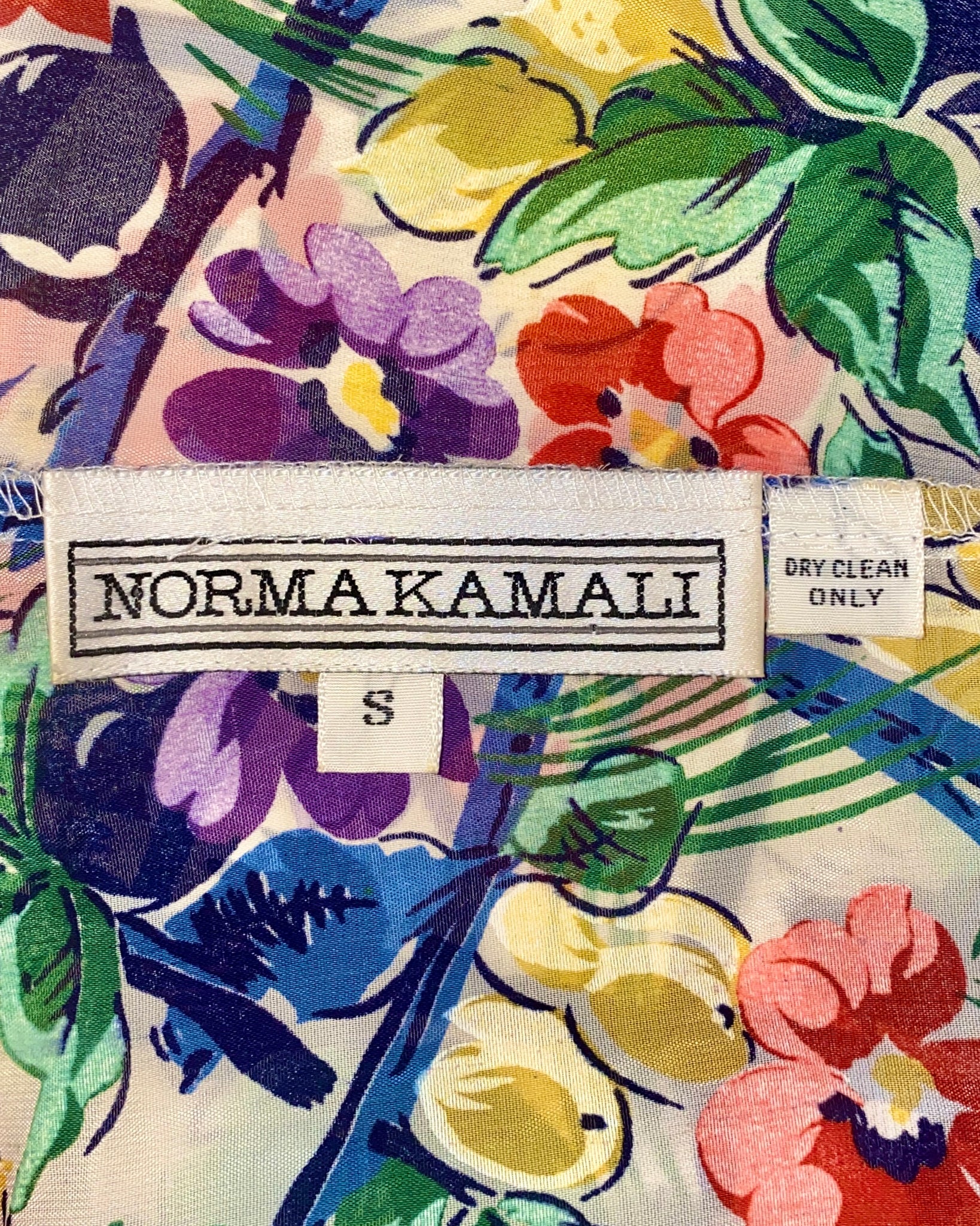 Tropicalia Norma Kamali Floral Blouse