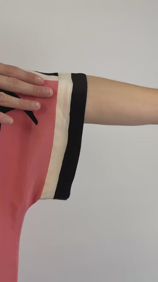 80s Michaele Vollbracht Greyhound Dress