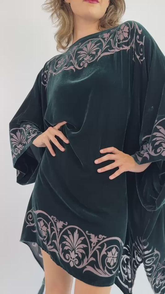 Constance West Lady Wading Burnout Caftan
