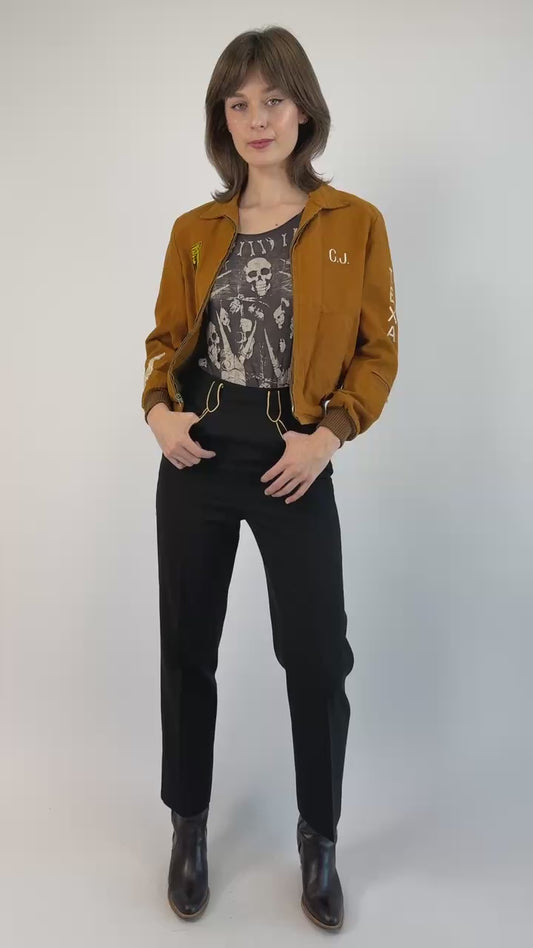 1950s Spaghetti Western Zip Pants