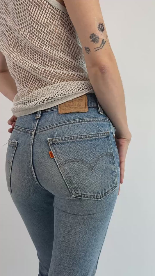 Orange Tab Levi's Take The Stage 517 Jeans