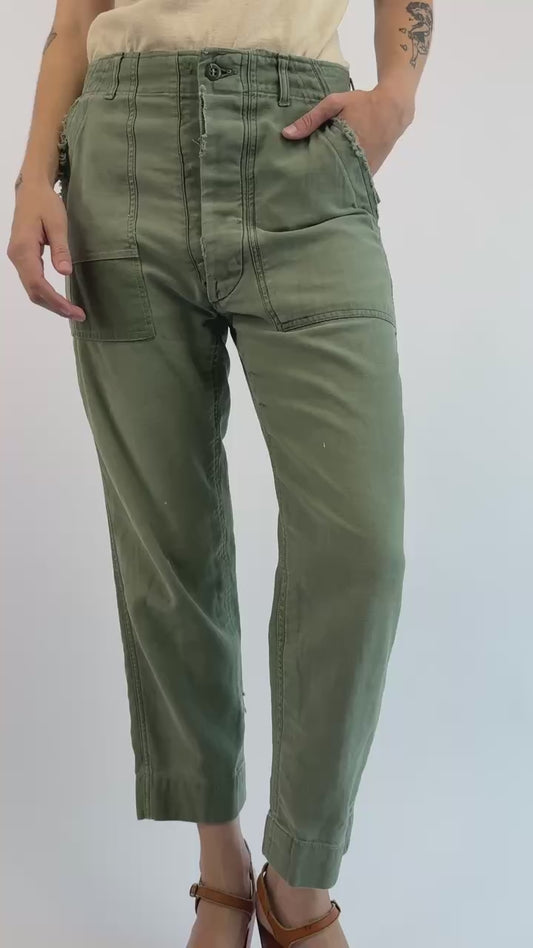 Hint of Strawberry Army Fatigues