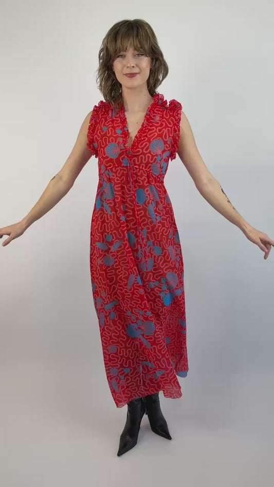 Zandra Rhodes Shell Me All About It Dress