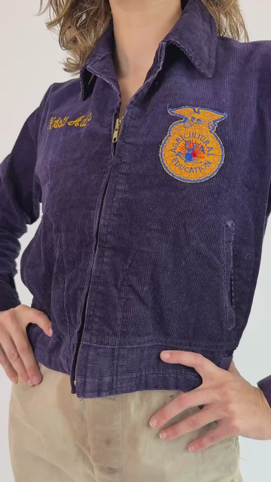 Howdy Nimitz Texas FFA Corduroy Jacket