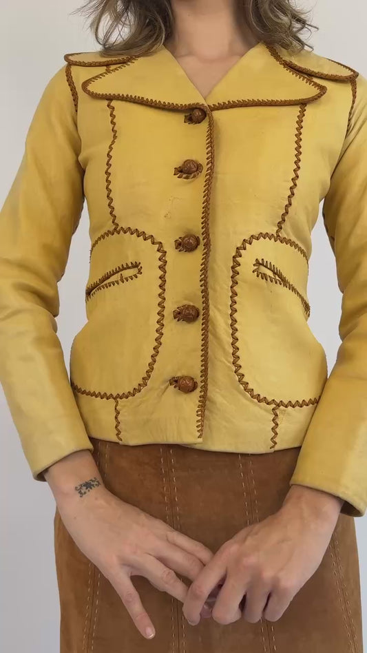 North Beach Leather Sunny Days Jacket
