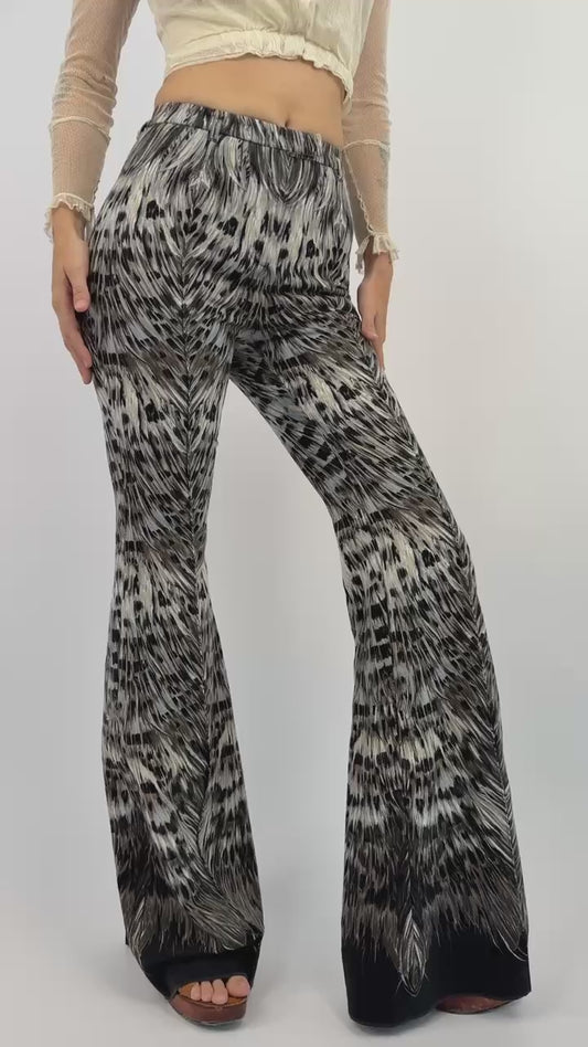 Roberto Cavalli Flock Together Bell Bottoms