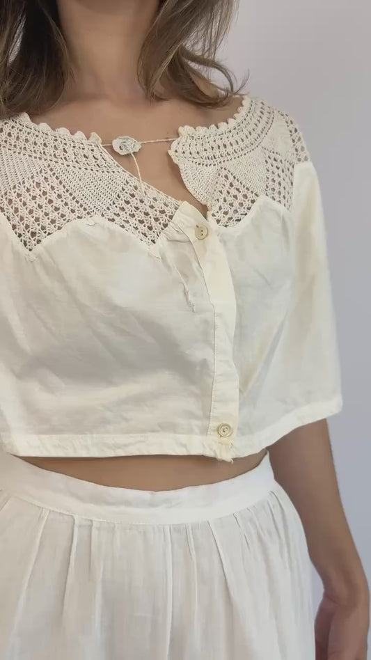 Diamond Eyes Edwardian Corset Cover