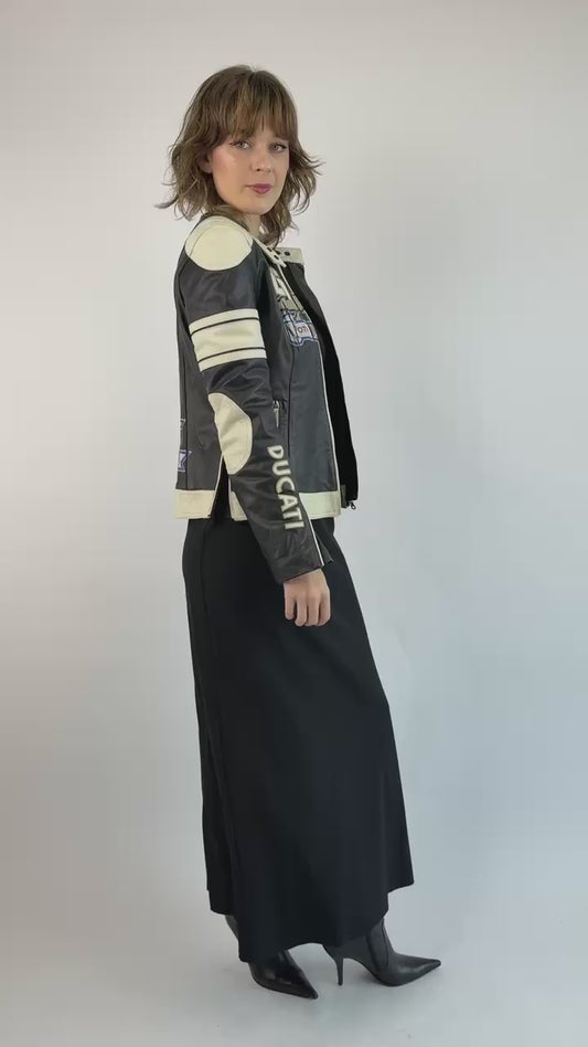 Ducati Racing Heart Leather Jacket