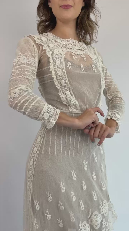 Edwardian Tales of Tomorrow Lawn Dress