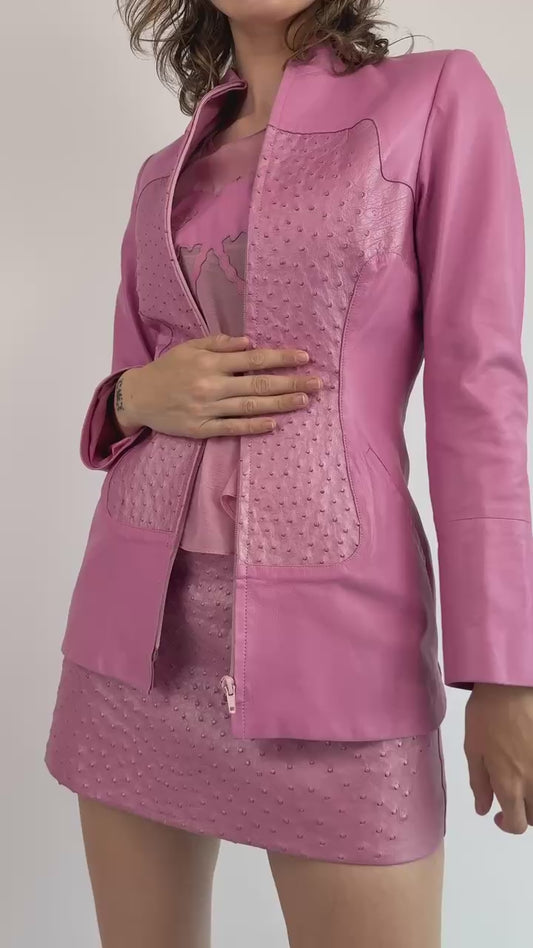 Jitrois Pink Butterfly 3pc Set