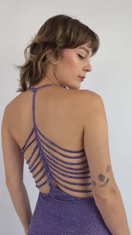 Scala Want You Back Beaded Gown
