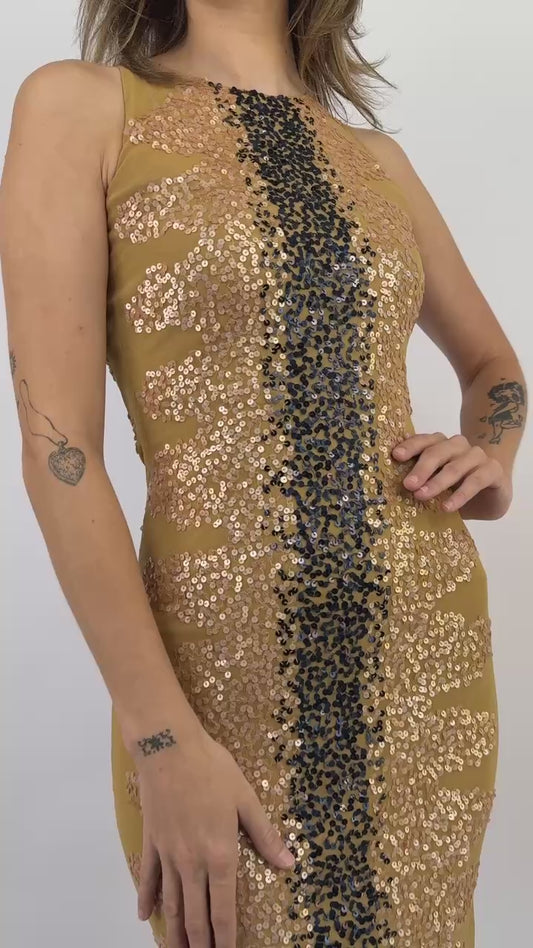 Jennifer Portera Dazzle At Dusk Maxi Dress