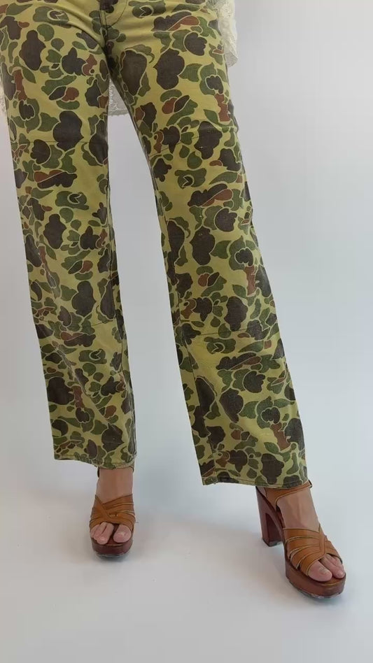 Now You See Me Camo Fatigue Pants