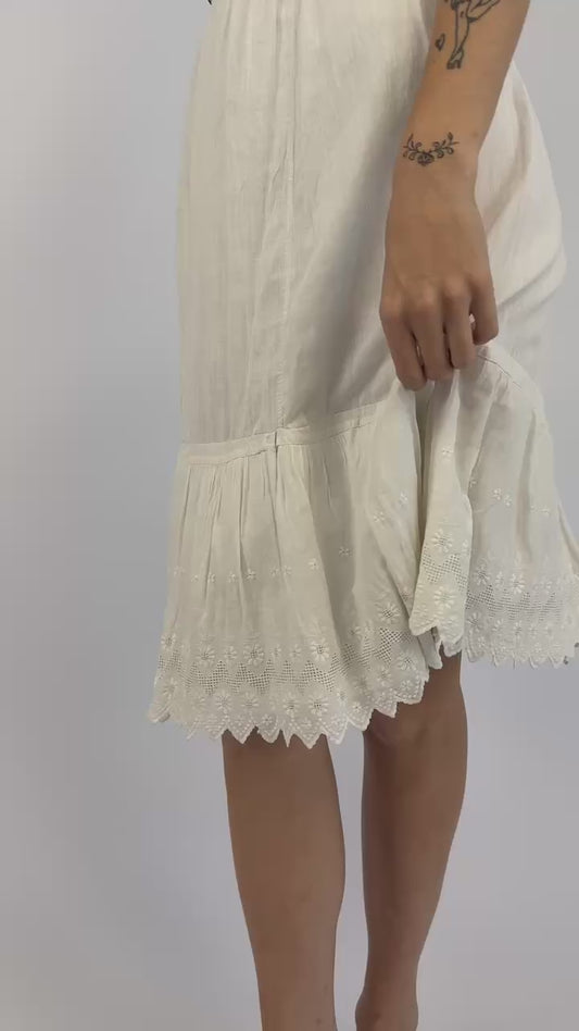 Dove Calls Cotton Edwardian Eyelet Skirt