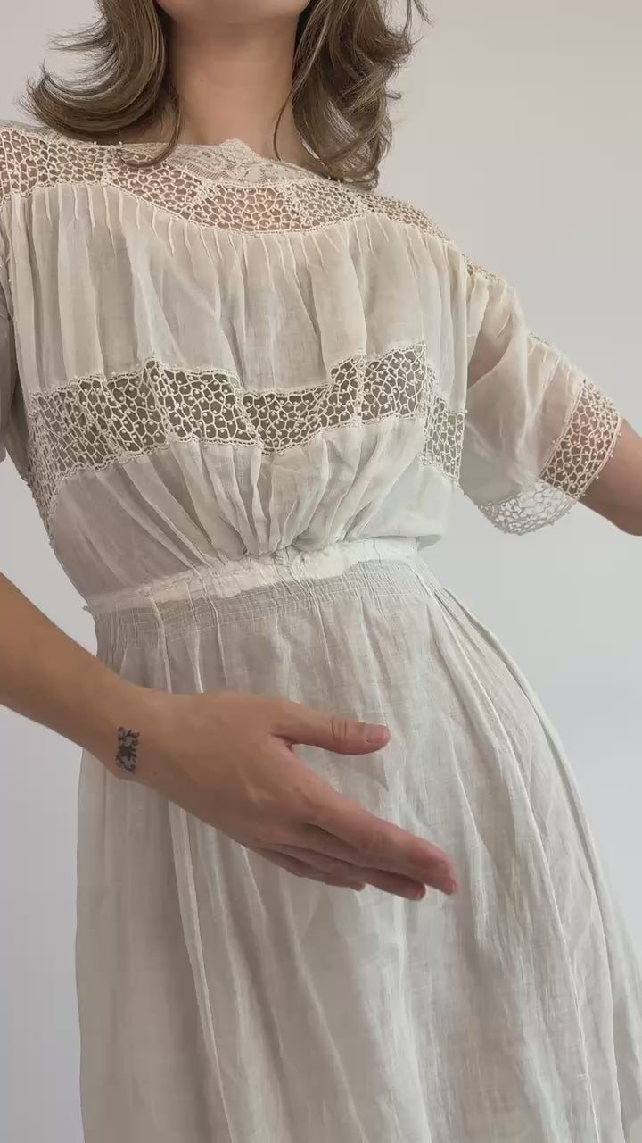 elegant maternity dresses Off-Shoulder Sheer Double Skirt Maternity Dress