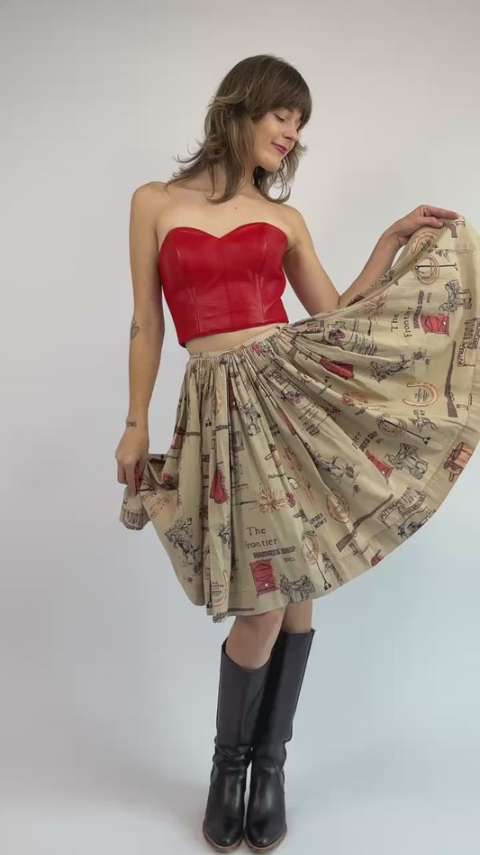 Rodeo Rendezvous Circle Skirt
