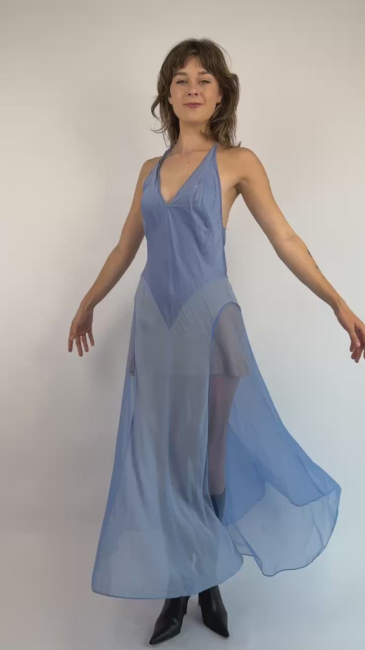 Victoria's Secret So This Is Love Silk Gown
