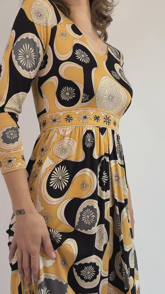 60s Pucci Coming Up Daisies Dress