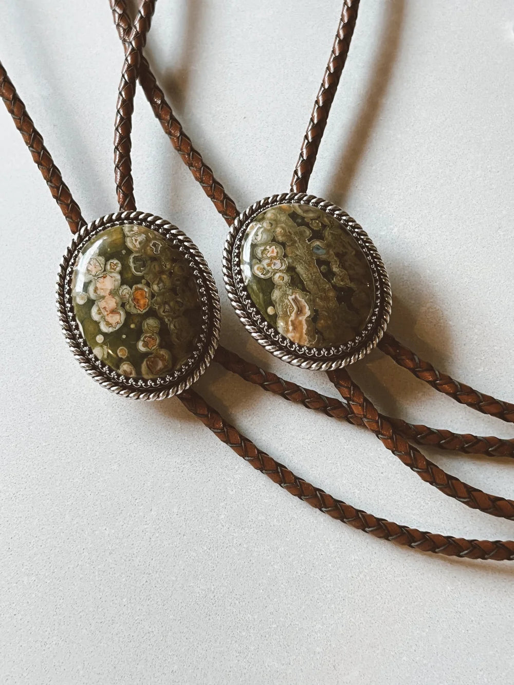 Iron Lamb Unakite Bolo