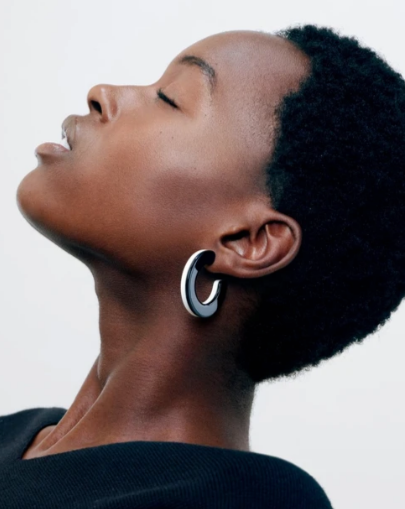 Machete hoop earrings online